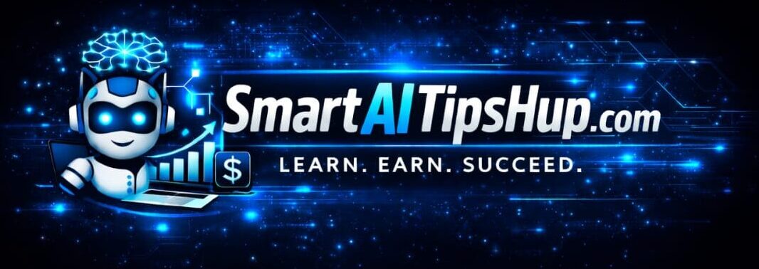 Smart AI technology My Header logo showing futuristic SmartAITipsHup.com