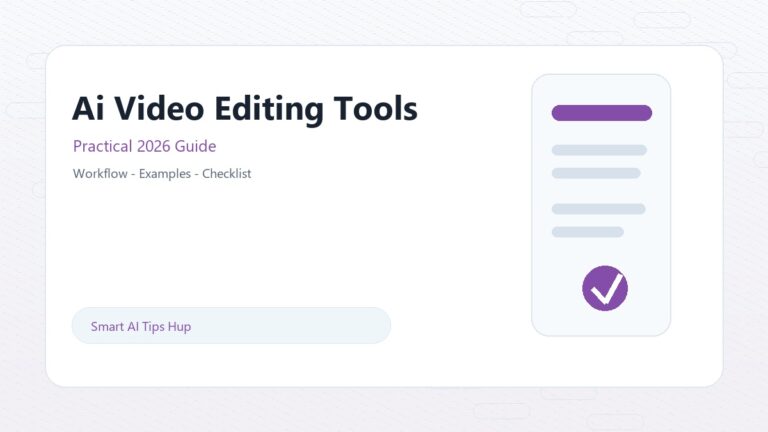 AI video editing tools 2026 YouTube Shorts Reels TikTok workflow